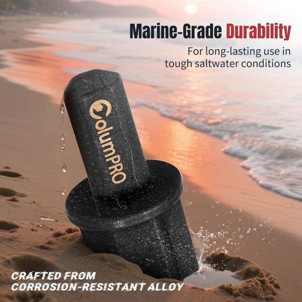 ColumPRO Cordless Drill Winch Adapter Black Metal-3