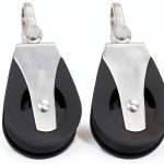 Marine Stainless Steel Pulley by LEQMG for Boating-0