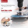 ColumPRO Cordless Drill Winch Adapter Black Metal-1