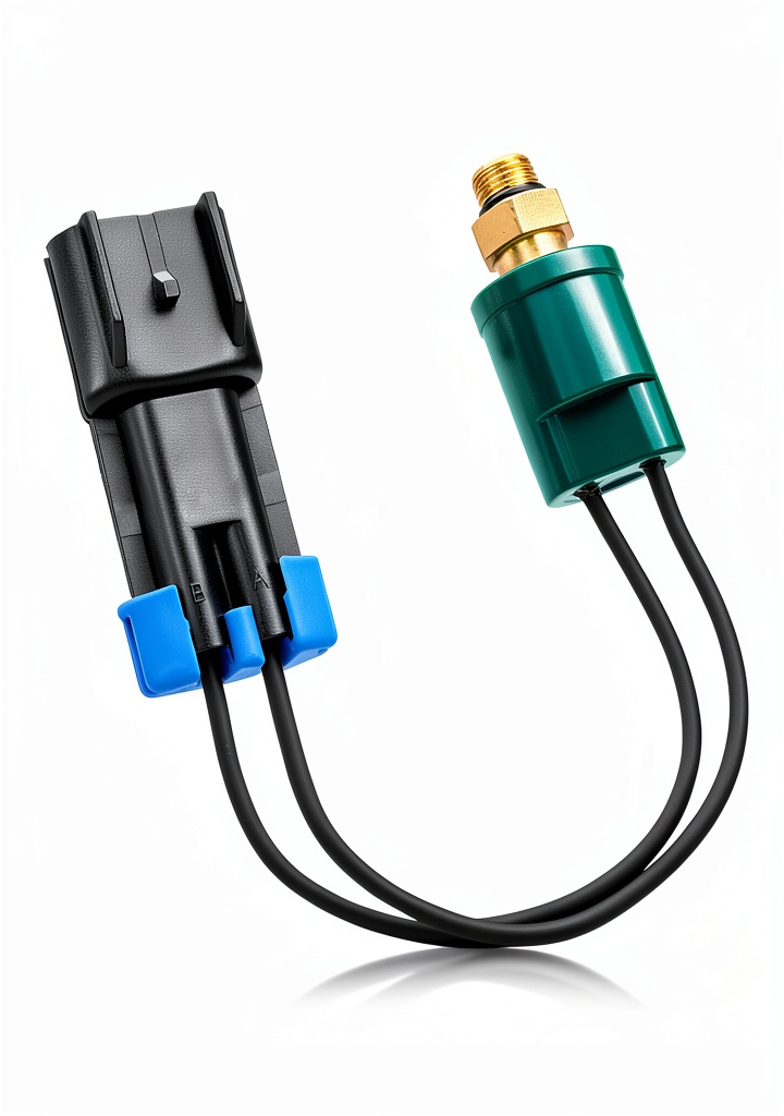 Installing Vaticas PTO Pressure Sensor in a truck engine compartment