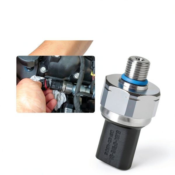 Ford Fuel Pressure Sensor BU5Z9F972B X4XZ Surface Mount-4
