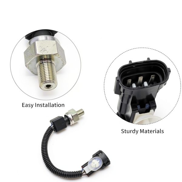 Fuel Pressure Sensor UOIENRT Metal Plastic Design-3